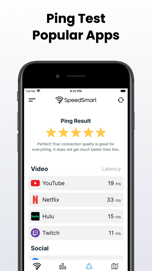 #9. Speed Test SpeedSmart Internet (iOS) By: VeeApps