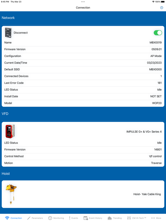 Intelli-Connect Mobile iPad screenshot 1 - Utilities app