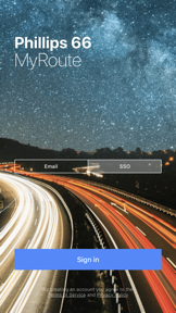 MyRoute - Phillips 66 screenshot