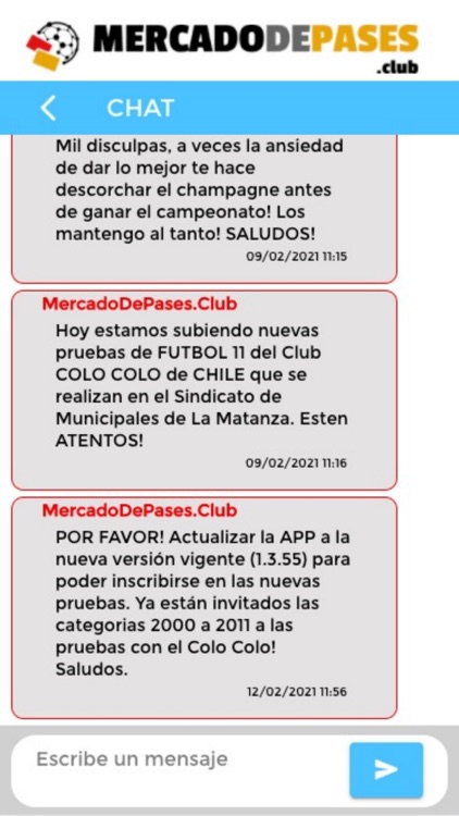Mercado de Pases .Club screenshot-5