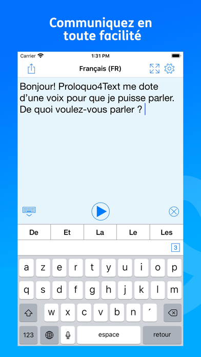 Screenshot #1 pour Proloquo4Text