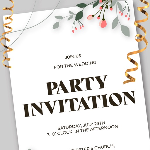 Invitation Maker - Flyer Maker - AppWisp.com