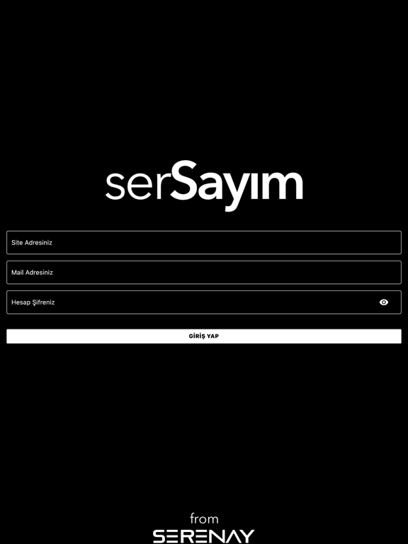 serWMS iPad screenshot