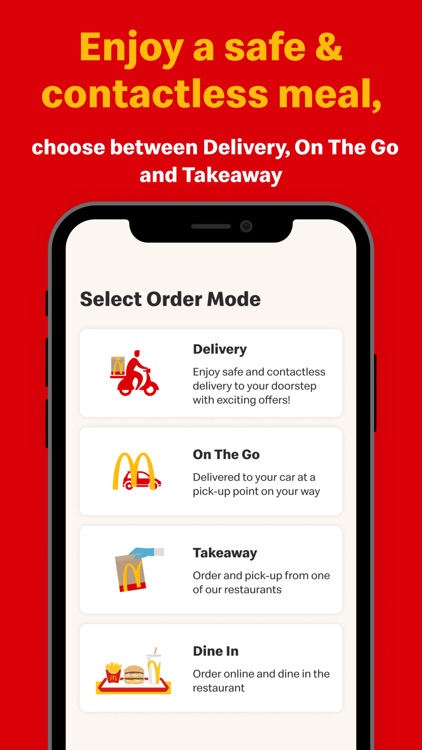 McDelivery India west & south