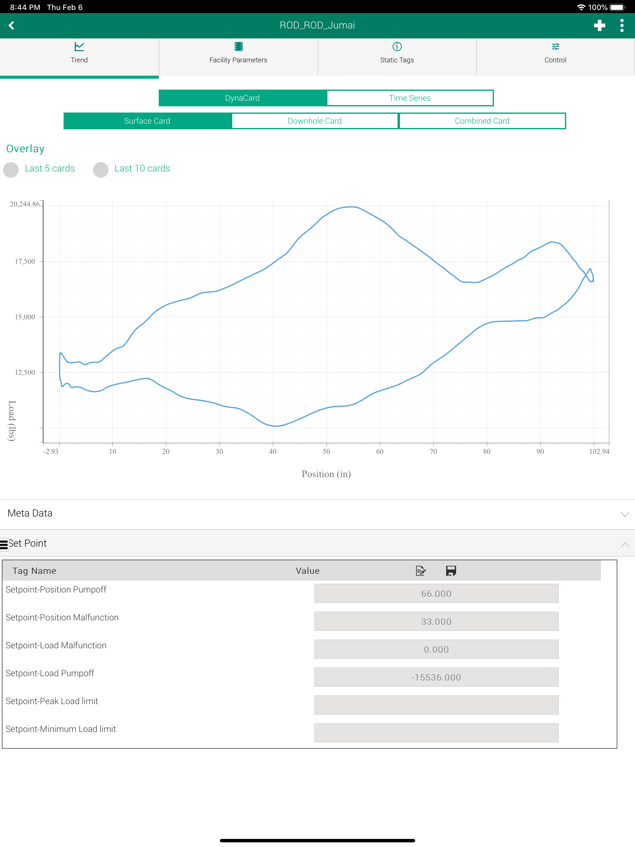ProductionLink ALS Monitoring