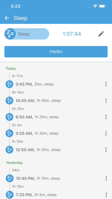 Baby Tracker! iPhone screenshot 6 - Medical app