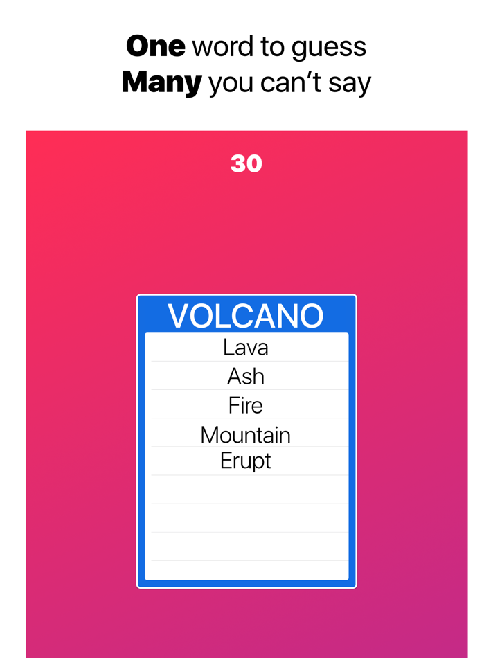 #1. Off Limits Word Guessing Party (iOS) 由: Red Ape Mobile
