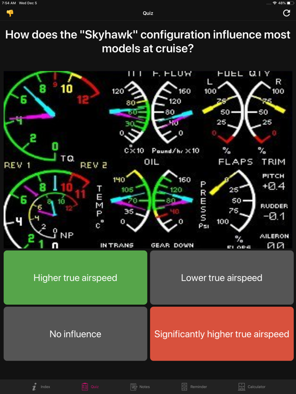 Cessna 172 M/N Checklist iPad screenshot