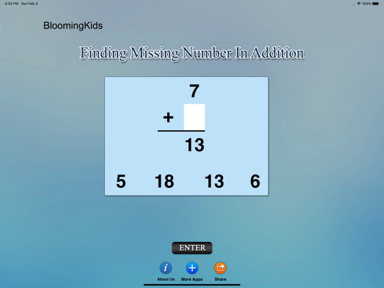 Screenshot #4 pour Find Missing Number Addition