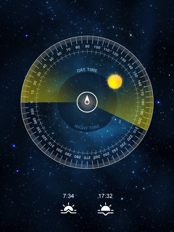 Screenshot #4 pour Sun Locator - Find the Sun