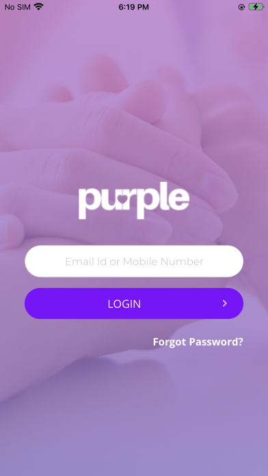 Purple Health Practitioner Screenshot