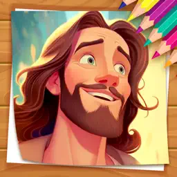 Bible Coloring Pages Games app icon
