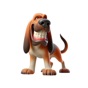 Happy Bloodhound Stickers app download