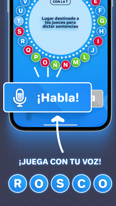 Word Wheel: Aprende en español Screenshot