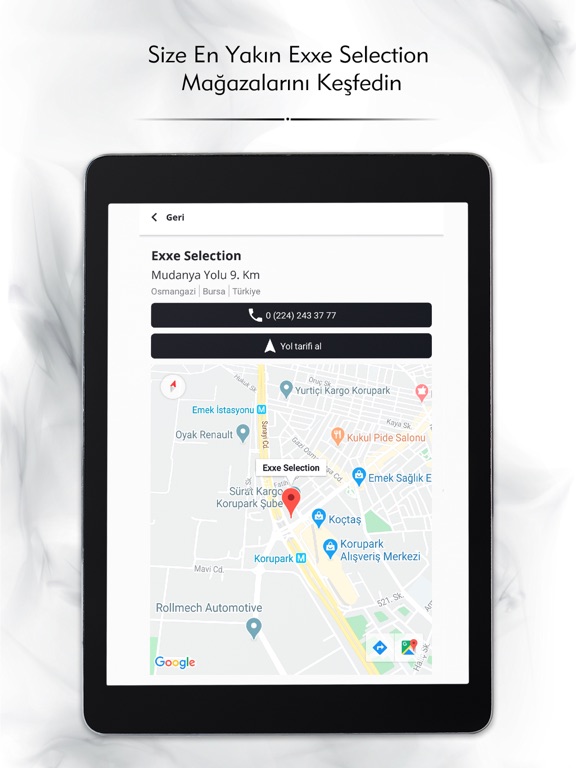 Exxe Selection iPad screenshot 5 - Shopping app