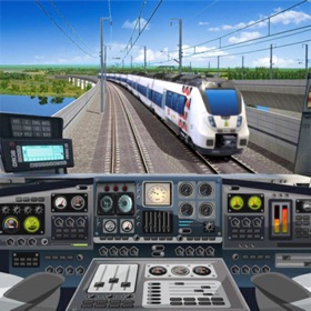 Screenshots (8) Modern Train Driver Game 2023
