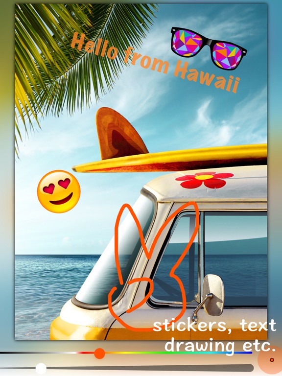 Retro Camera PRO iPad screenshot 3 - Photo & Video app