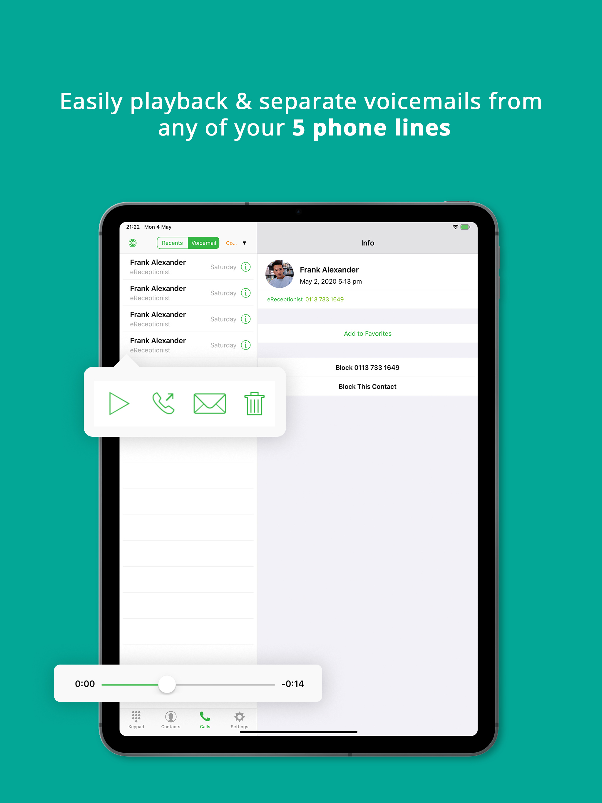 eReceptionist – Business Phone