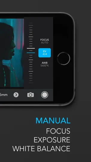 Screenshot von Cadrage Director's Viewfinder auf dem iPhone 4