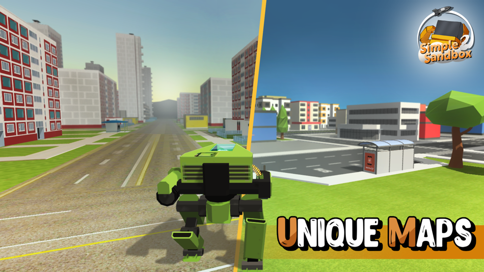 #3. Simple Sandbox 2 (iOS) 由: Ihor Pidhainyi