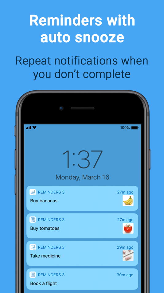 #1. Reminders3: Routine Planner (iOS) 由: Ankercast