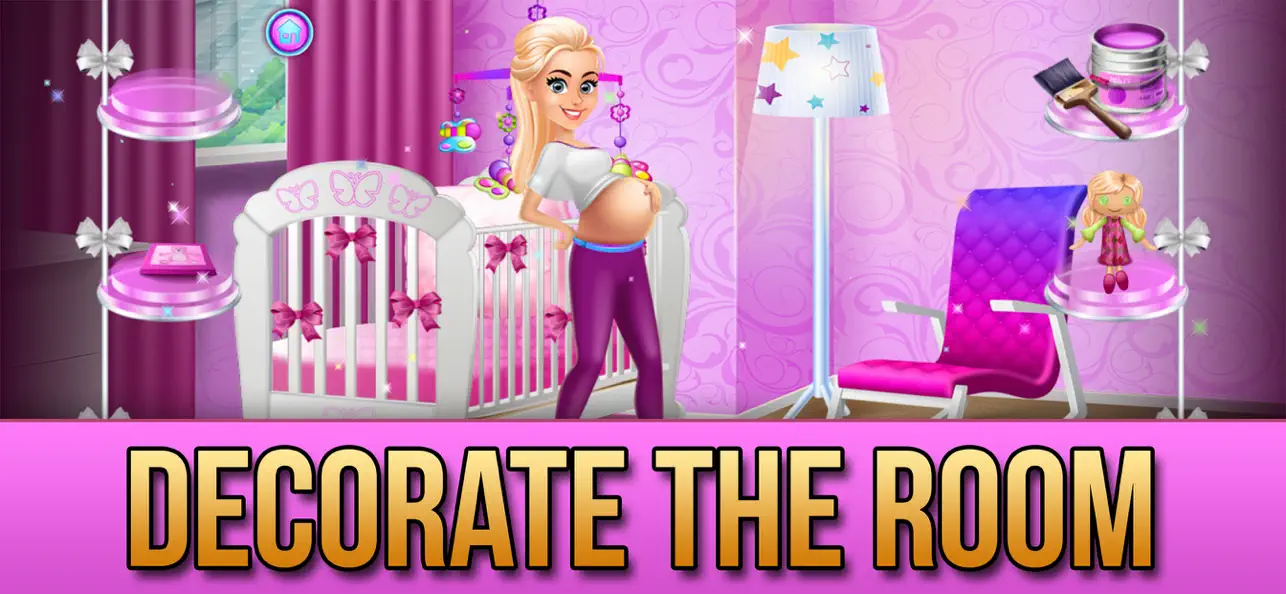 Screenshot #2 pour My New Baby Girl Story Games