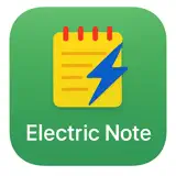 ElectricNote- all notes - 앱 아이콘