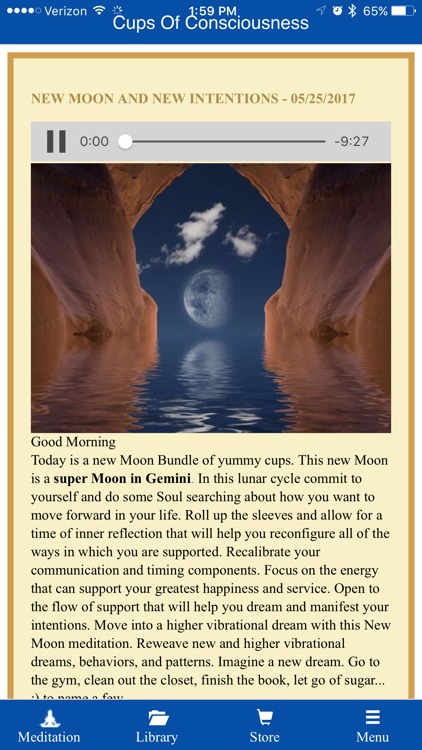 Cups Of Consciousness