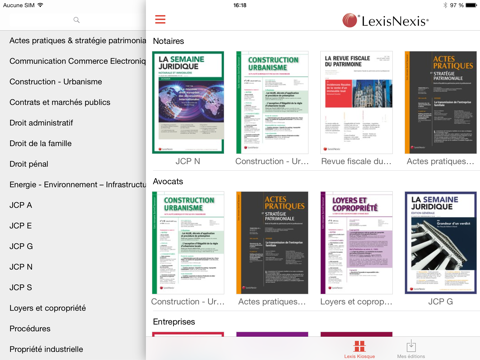 Screenshot #4 pour Lexis Kiosque