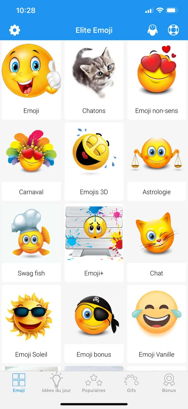 Screenshot #1 pour Emoji Elite