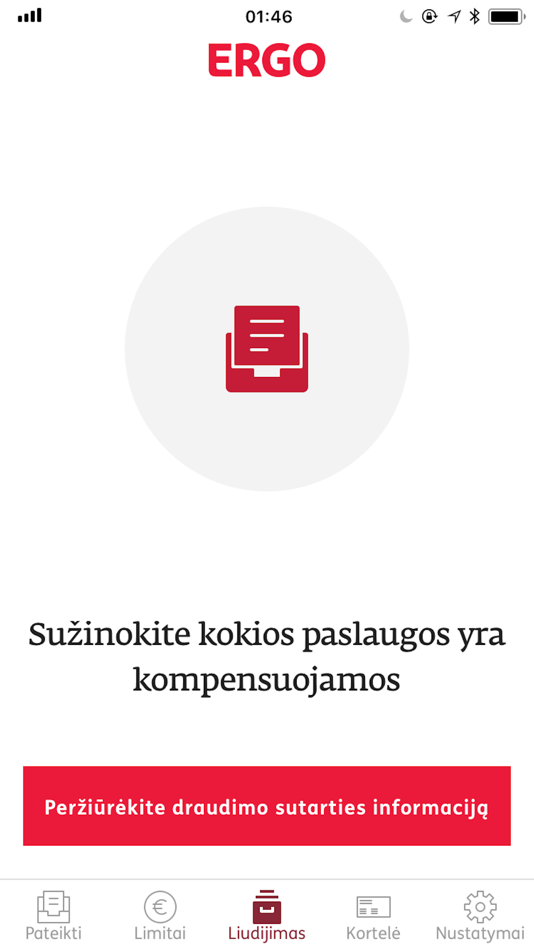 #4. ERGO Lietuva (iOS) Podle: ERGO Insurance SE Latvijas filiāle