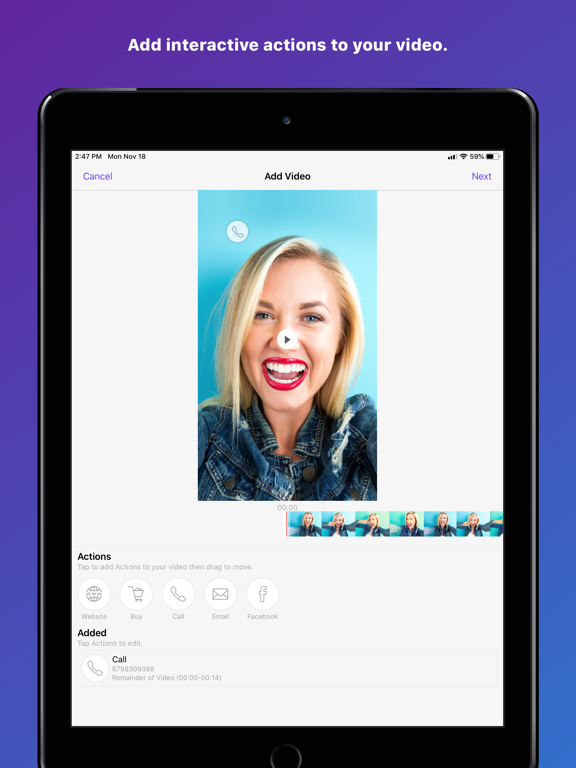 HussleCRM iPad screenshot 3 - Business app