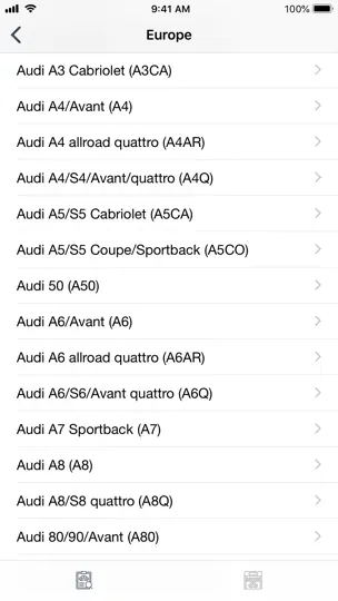 Screenshot von Autoteile Für Audi - Diagramme auf dem iPhone 5