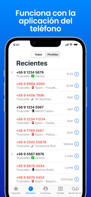 ‎Truecaller: Para bloquear spam Screenshot