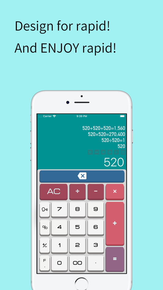 #1. PureCalc-Essential Calculator (iOS) Ved: 景双 崔