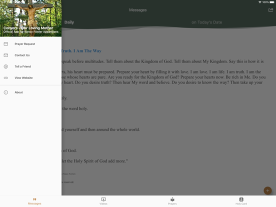 Conyers - Our Loving Mother iPad screenshot 7 - Reference app