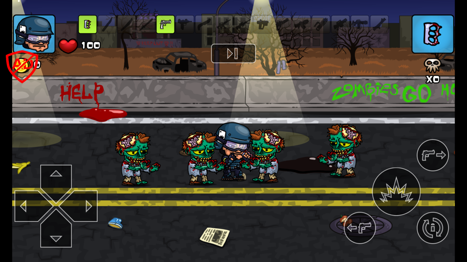 #6. SWAT Vs Zombies: Real Battles (iOS) 由: Mohammad Masri
