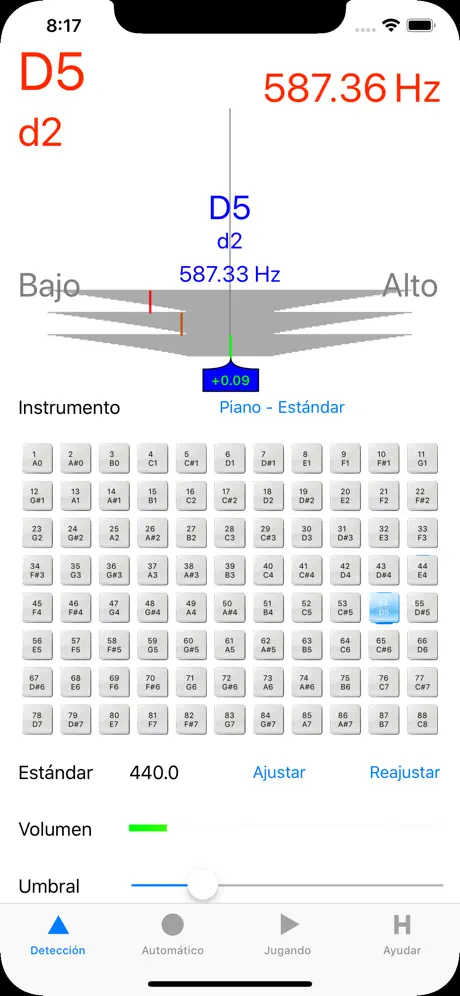 Afinador de Piano