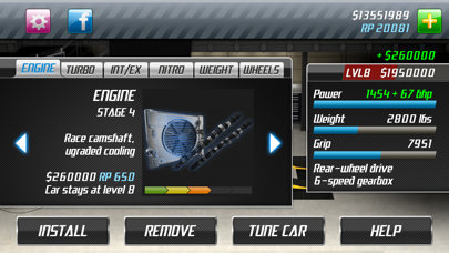 Screenshot #3 pour Drag Racing : Jeu de Course