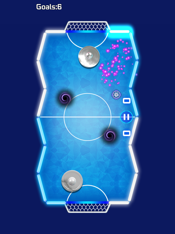 Glow Hockey Strike iPad screenshot 10 - Games app