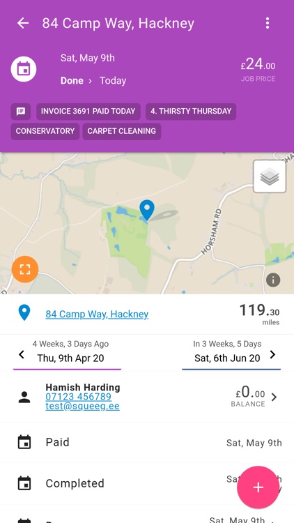 Squeegee® - Work Planner