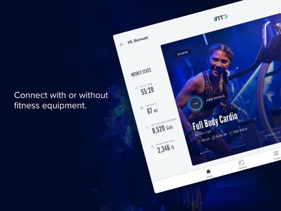 iFIT Workouts iPad app afbeelding 3