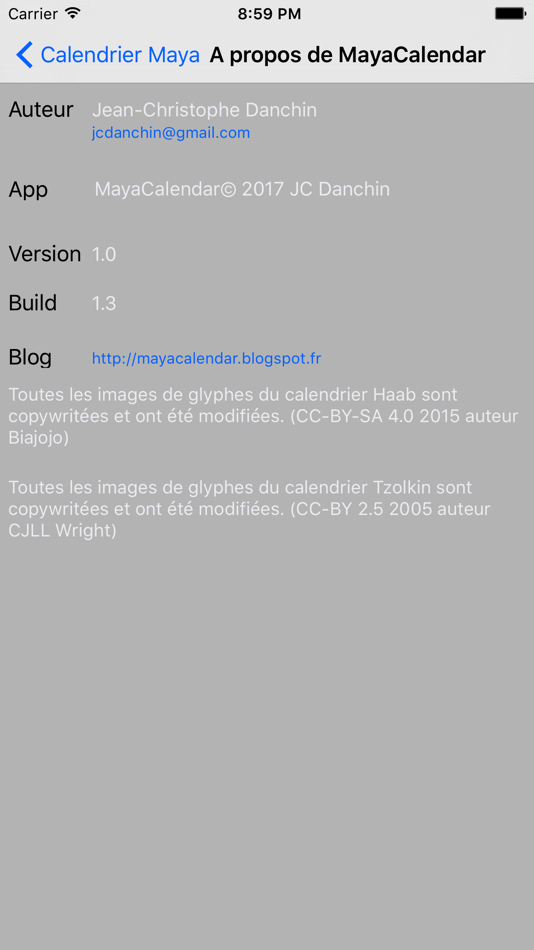 #2. MayaCalendar : Calendrier Maya (iOS) 由: Jean-Christophe Danchin