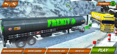 Uphill Fuel Tanker Drive