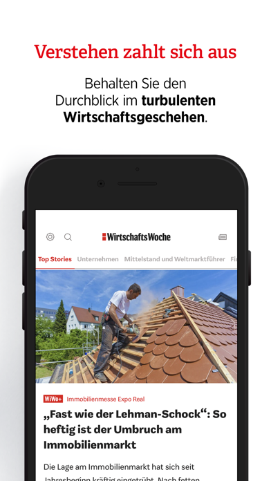 WirtschaftsWoche - Nachrichten Screenshot