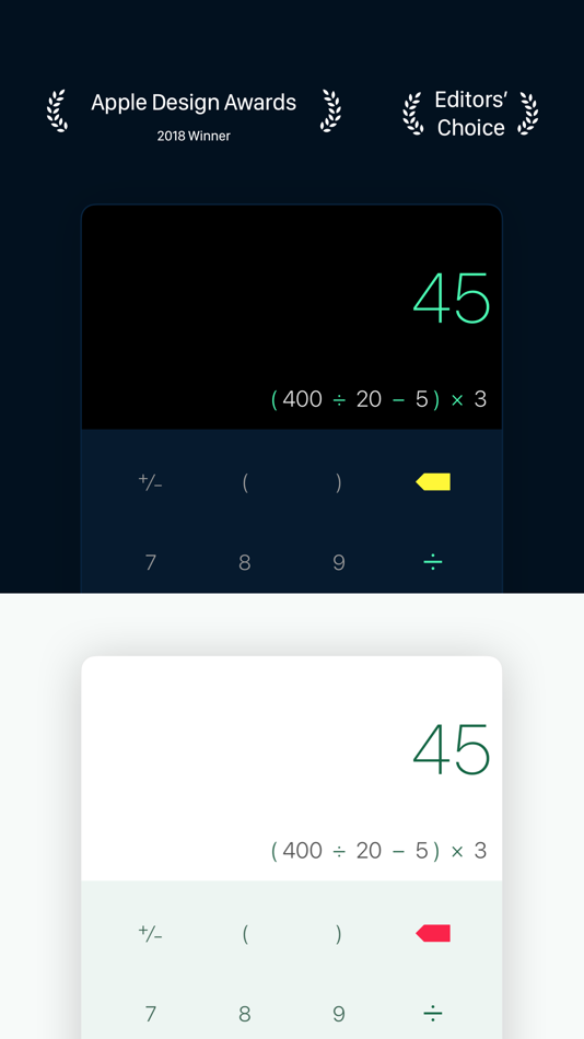 #1. Calzy (iOS) 由: Raja V