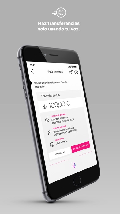 EVO Banco Móvil Screenshot