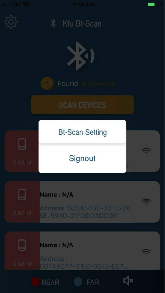 #3. KFU BT SCAN (iOS) 由: King Faisal University - جامعة الملك فيصل