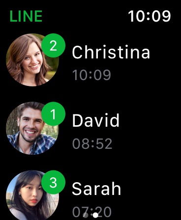 Apple Watch screenshot