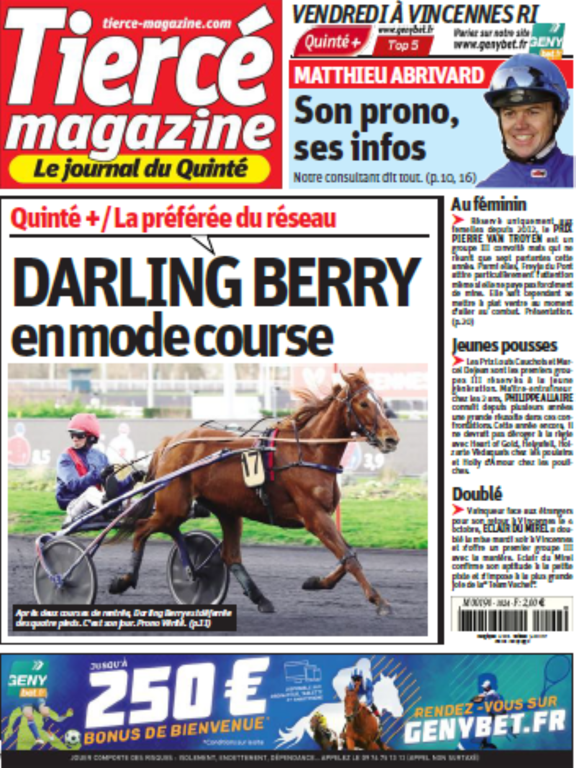 Tiercé Magazine: pronostics iPad screenshot 1 - News app